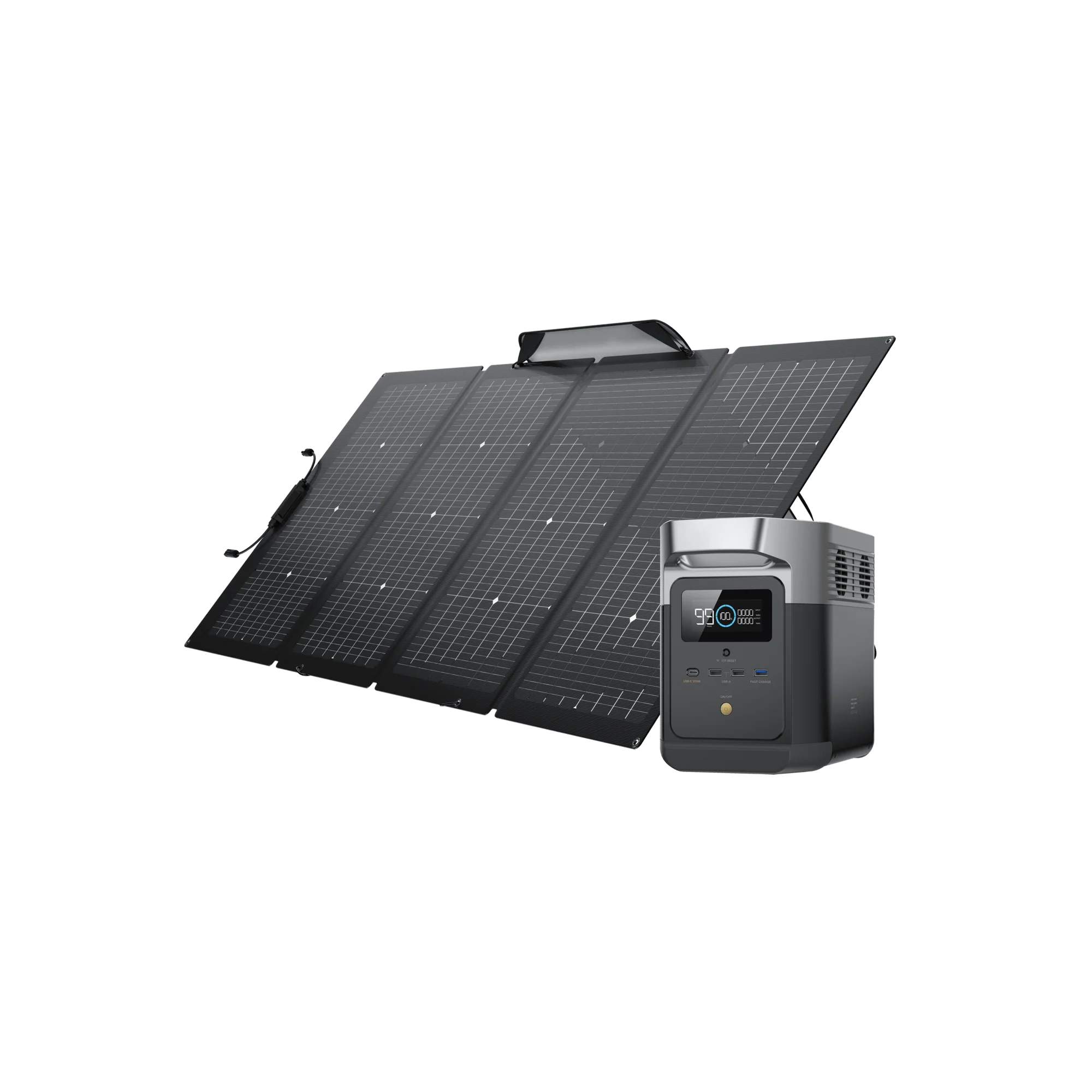 EcoFlow DELTA mini Portable Power Station with 220W Solar Panel (PV220W)