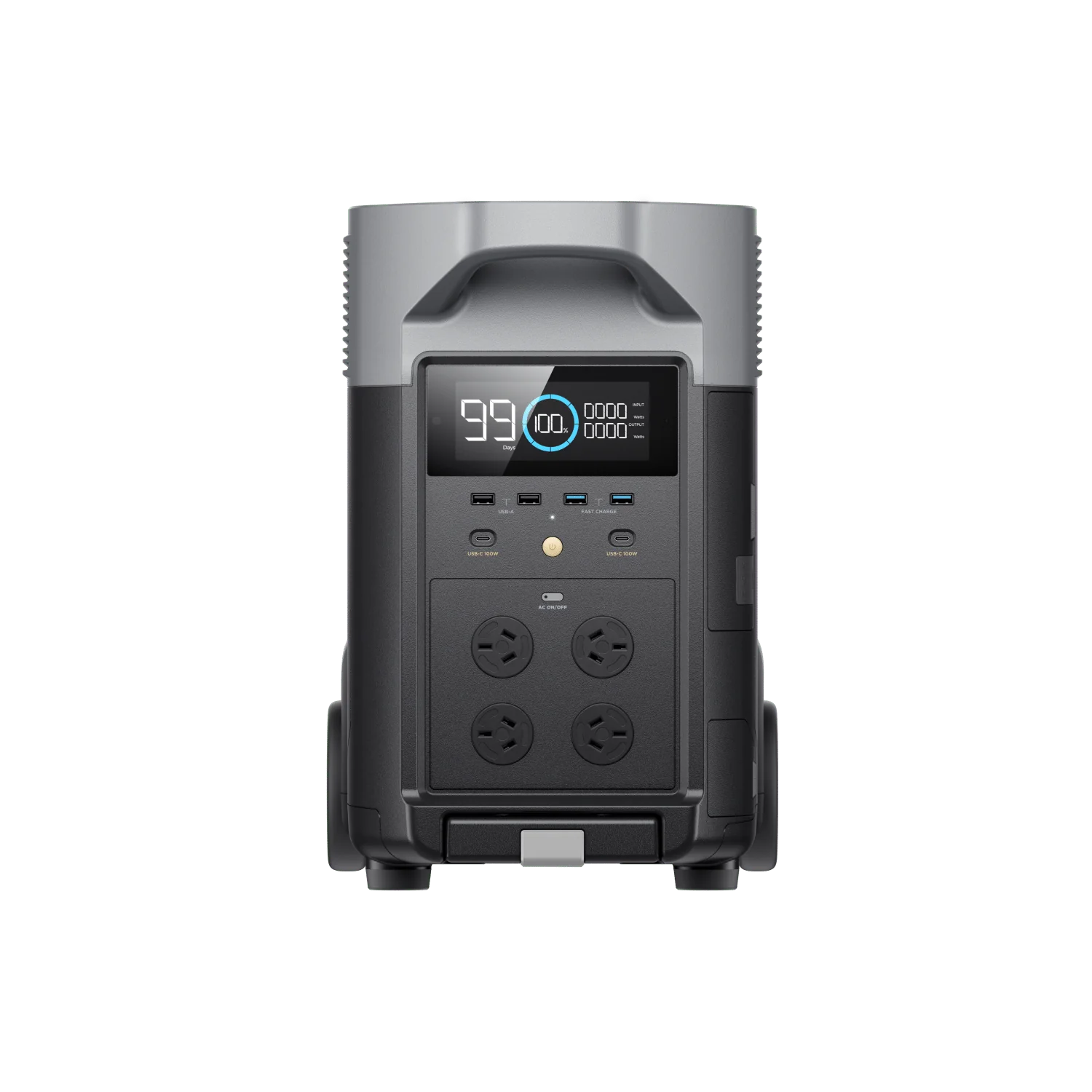 EcoFlow DELTA Pro Portable Power Station + Smart Generator + Adapter