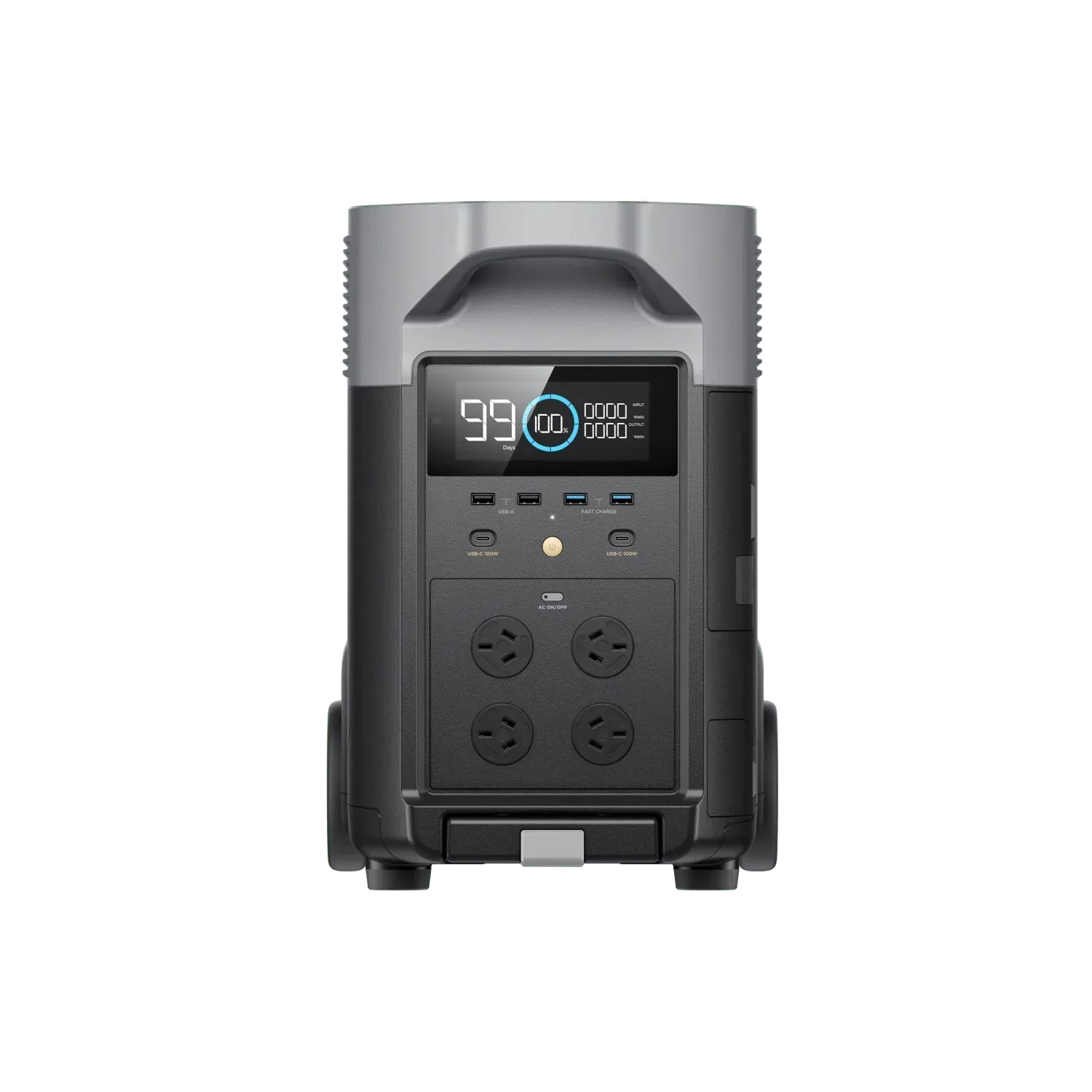 EcoFlow DELTA Pro Portable Power Station + Smart Generator (Dual Fuel) + Adapter
