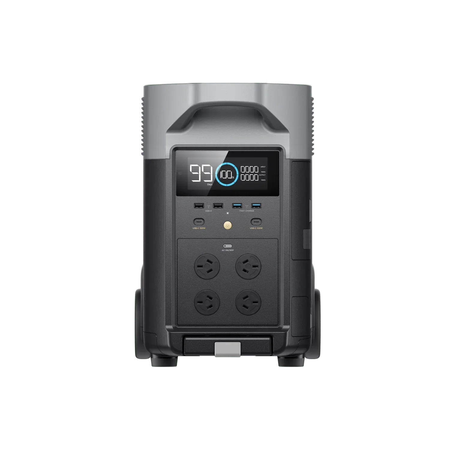 EcoFlow DELTA Pro Portable Power Station + Smart Generator + Adapter
