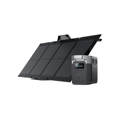 EcoFlow DELTA Portable Power Station (1300) with 110W Solar Panel (PV110W)
