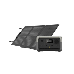 EcoFlow RIVER 2 Portable Power Station with 60W Solar Panel (PV60W)